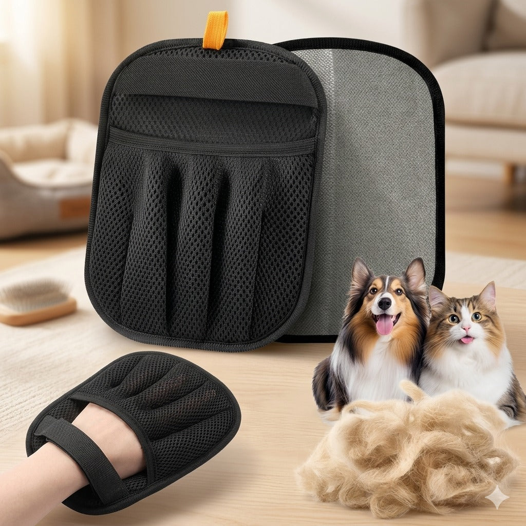 Guante Removedor de Pelo Mascotas 🐶🧤