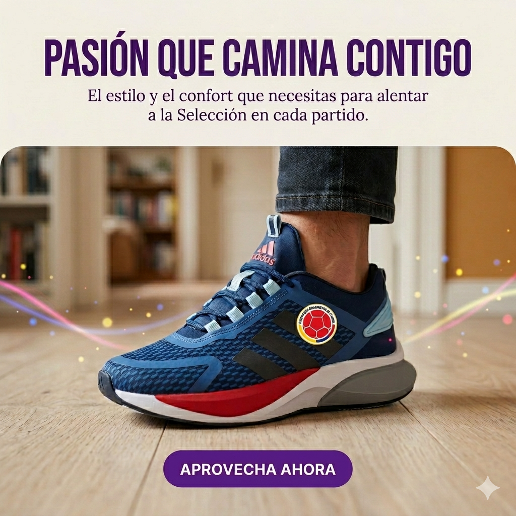Tenis Colombia 350 – Edición Especial Tricolor 😏🔥